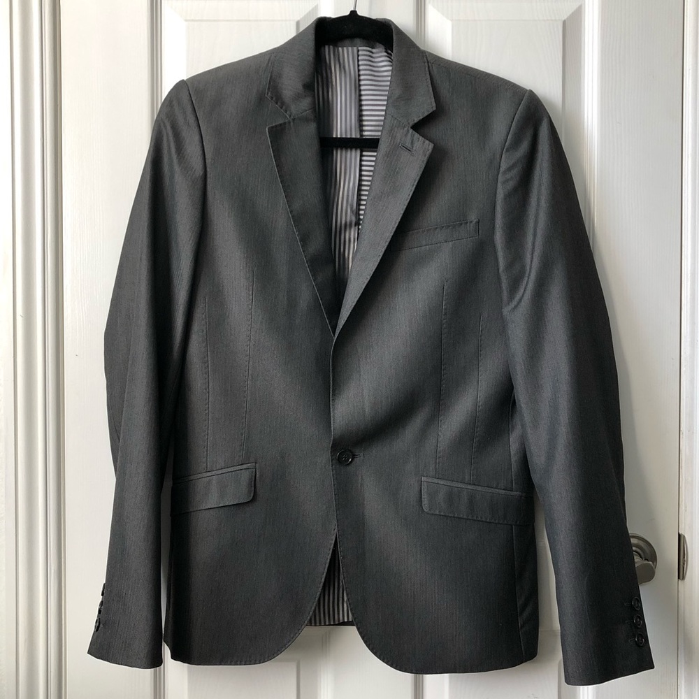 ASOS two piece gray suit